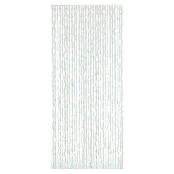 BAUHAUS Dekovorhang Peking Weiß, 90 X 200 Cm