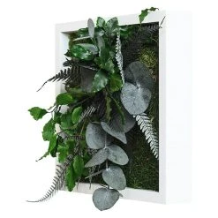 BAUHAUS StyleGreen Pflanzenbild Dschungelquadrate, L X B X H: 22 X 22 X 4 Cm -BAUHAUS Shop 12 1632