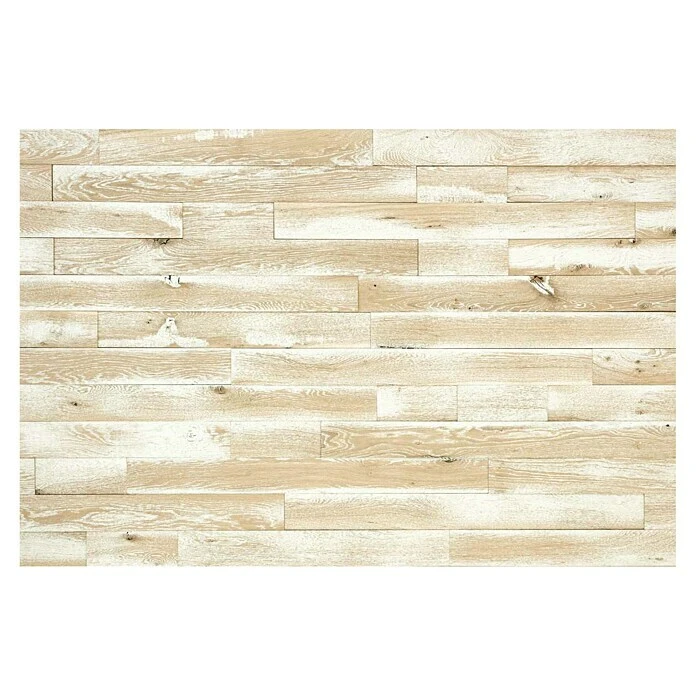 BAUHAUS Wodewa Echtholzriemchen 1000 Shabby Look 1.000 X 100 Mm, Stärke: 3 Mm - 6 Mm, 1 M², Verklebung 2 BAUHAUS Wodewa Echtholzriemchen 1000 Shabby Look 1.000 X 100 Mm, Stärke: 3 Mm - 6 Mm, 1 M², Verklebung
