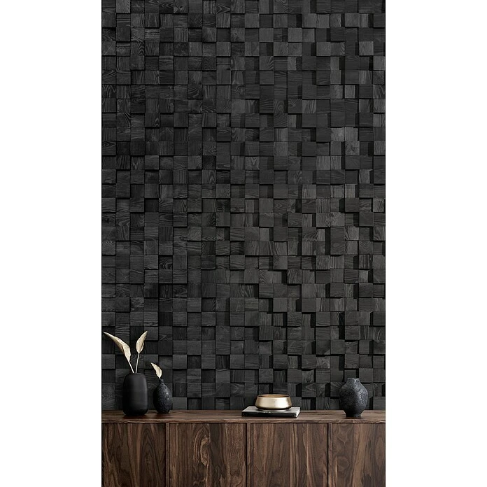 BAUHAUS Holzpaneel Pino Buche, Carbon, 380 X 380 Mm, Stärke: 12 Mm - 20 Mm, 4 Paneele 6 BAUHAUS Holzpaneel Pino Buche, Carbon, 380 X 380 Mm, Stärke: 12 Mm - 20 Mm, 4 Paneele – Bild 4