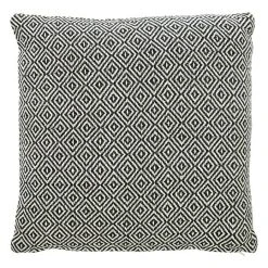 BAUHAUS Kissen Zigzag Grau/Offwhite, 45 X 45 Cm, 100 % Baumwolle