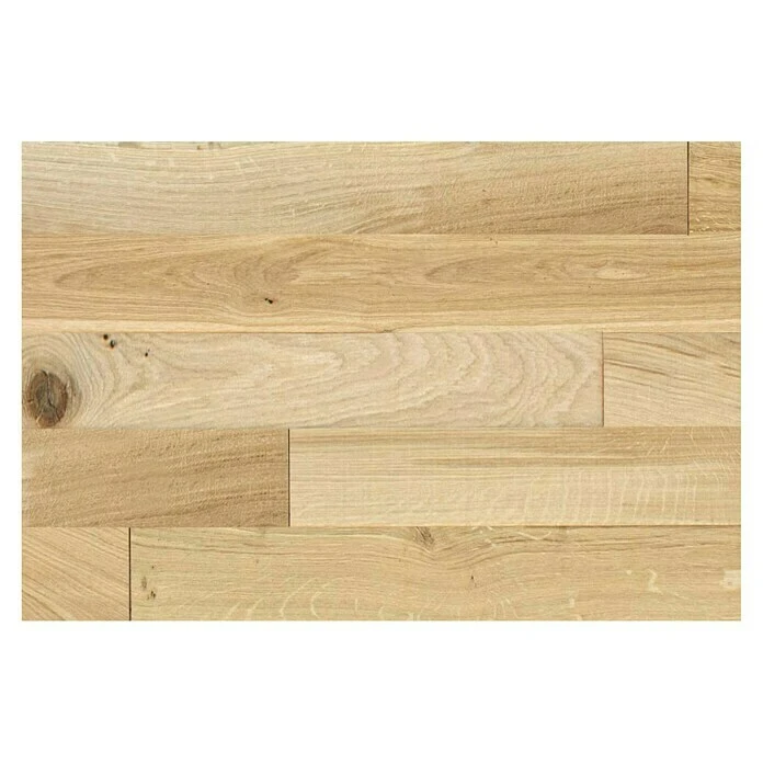 BAUHAUS Wodewa Echtholzriemchen 1000 Eiche Rustikal 1.000 X 100 Mm, Stärke: 3 Mm - 6 Mm, Strukturiert Unbehandelt, Verklebung 4 BAUHAUS Wodewa Echtholzriemchen 1000 Eiche Rustikal 1.000 X 100 Mm, Stärke: 3 Mm - 6 Mm, Strukturiert Unbehandelt, Verklebung – Bild 2