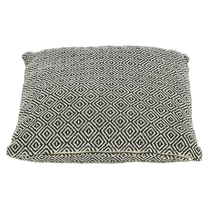 BAUHAUS Kissen Zigzag Grau/Offwhite, 45 X 45 Cm, 100 % Baumwolle 4 BAUHAUS Kissen Zigzag Grau/Offwhite, 45 X 45 Cm, 100 % Baumwolle – Bild 2