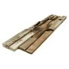 BAUHAUS Holzpaneel Rustic Teak, 510 X 140 X 20 Mm, 2 Paneele