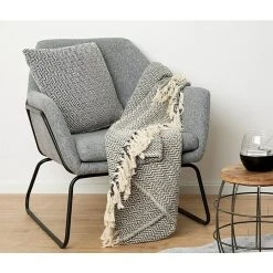 BAUHAUS Kissen Zigzag Grau/Offwhite, 45 X 45 Cm, 100 % Baumwolle 9 BAUHAUS Kissen Zigzag Grau/Offwhite, 45 X 45 Cm, 100 % Baumwolle -BAUHAUS Shop 12 177