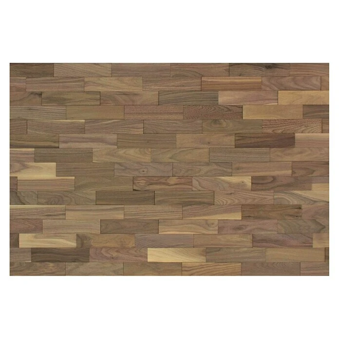 BAUHAUS Wodewa Echtholzriemchen 200 Nussbaum 200 X 50 Mm, 2 Mm - 6 Mm, 1 M², Strukturiert Unbehandelt 4 BAUHAUS Wodewa Echtholzriemchen 200 Nussbaum 200 X 50 Mm, 2 Mm - 6 Mm, 1 M², Strukturiert Unbehandelt – Bild 2