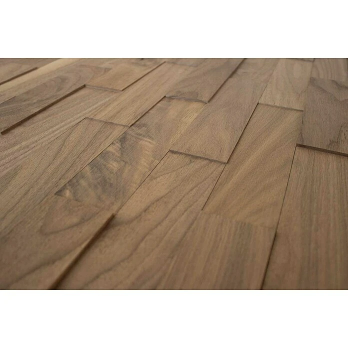 BAUHAUS Wodewa Echtholzriemchen 200 Nussbaum 200 X 50 Mm, 2 Mm - 6 Mm, 1 M², Strukturiert Unbehandelt 5 BAUHAUS Wodewa Echtholzriemchen 200 Nussbaum 200 X 50 Mm, 2 Mm - 6 Mm, 1 M², Strukturiert Unbehandelt – Bild 3