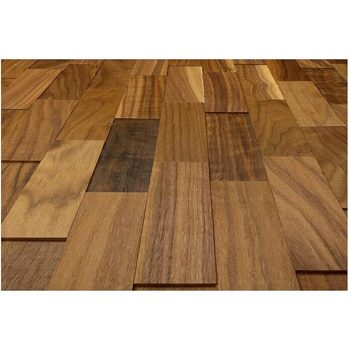 BAUHAUS Wodewa Echtholzriemchen 200 Nussbaum 200 X 50 Mm, 2 Mm - 6 Mm, 1 M², Strukturiert UV-geölt 4 BAUHAUS Wodewa Echtholzriemchen 200 Nussbaum 200 X 50 Mm, 2 Mm - 6 Mm, 1 M², Strukturiert UV-geölt – Bild 2