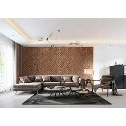 BAUHAUS Holzpaneel Quadro II Kiefer, Miniquadrate, 380 X 380 Mm, Stärke: 11 Mm - 13 Mm, 4 Paneele -BAUHAUS Shop 12 1847