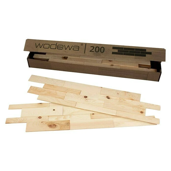 BAUHAUS Wodewa Holzpaneel Design Zirbe 700 X 160 Mm, Stärke: 2 Mm - 6 Mm, 1 Matte 4 BAUHAUS Wodewa Holzpaneel Design Zirbe 700 X 160 Mm, Stärke: 2 Mm - 6 Mm, 1 Matte – Bild 2
