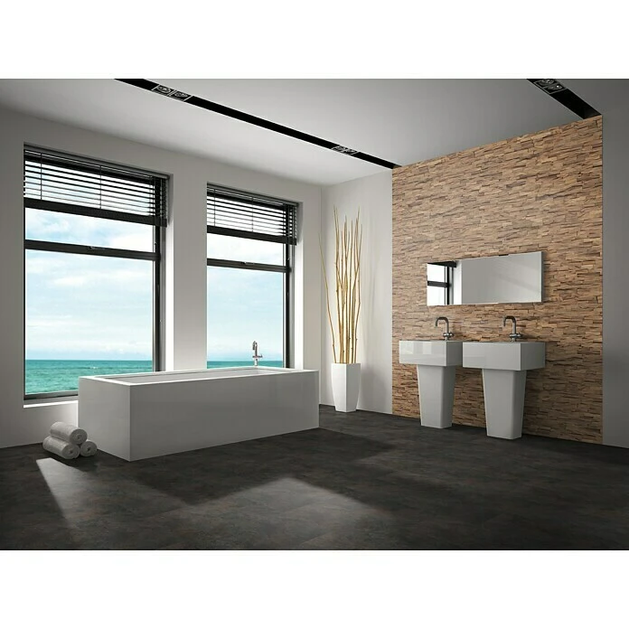 BAUHAUS Indo Holzpaneel 3D Wall Beachwood Nature Walnuss, 610 X 150 X 10 Mm, 10 Paneele 5 BAUHAUS Indo Holzpaneel 3D Wall Beachwood Nature Walnuss, 610 X 150 X 10 Mm, 10 Paneele – Bild 3
