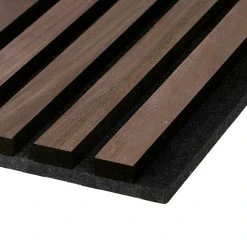 BAUHAUS FibroTech Akustikpaneel Basic Walnut, 2.440 X 605 X 22 Mm, 1 Paneel -BAUHAUS Shop 12 1949