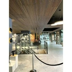 BAUHAUS FibroTech Akustikpaneel Basic Walnut, 2.440 X 605 X 22 Mm, 1 Paneel -BAUHAUS Shop 12 1951