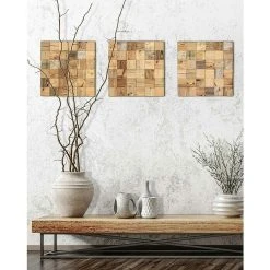 BAUHAUS Wodewa Holzmosaik 50 Original Altholz 300 X 300 Mm, Stärke: 5 Mm - 8 Mm, 1 Matte -BAUHAUS Shop 12 1964