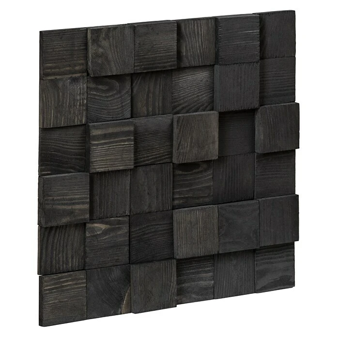BAUHAUS Holzpaneel Pino Buche, Carbon Ombre, 380 X 380 Mm, Stärke: 12 Mm - 20 Mm, 4 Paneele 3 BAUHAUS Holzpaneel Pino Buche, Carbon Ombre, 380 X 380 Mm, Stärke: 12 Mm - 20 Mm, 4 Paneele