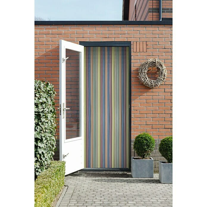 BAUHAUS Türvorhang Saba Bunt, 93 X 220 Cm 4 BAUHAUS Türvorhang Saba Bunt, 93 X 220 Cm – Bild 2