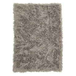 BAUHAUS Decke Tibet Grau, 180 X 130 Cm, 100 % Acryl