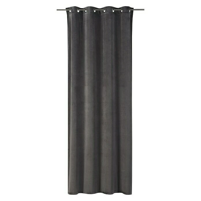 BAUHAUS Elbersdrucke Verdunkelungsvorhang Odeon 140 X 255 Cm, 100 % Polyester, Grau 3 BAUHAUS Elbersdrucke Verdunkelungsvorhang Odeon 140 X 255 Cm, 100 % Polyester, Grau