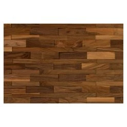 BAUHAUS Wodewa Holzpaneel Design Nussbaum 700 X 160 Mm, Stärke: 2 Mm - 6 Mm, 1 Matte