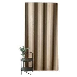 BAUHAUS Shop 26 BAUHAUS FibroTech Akustikpaneel Basic Light Oak, 2.440 X 605 X 22 Mm, 1 Paneel