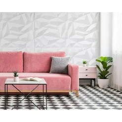 BAUHAUS Palram - Innovera Décor Wandpaneel Gletscher Weiß, 61 X 61 Cm -BAUHAUS Shop 12 2063