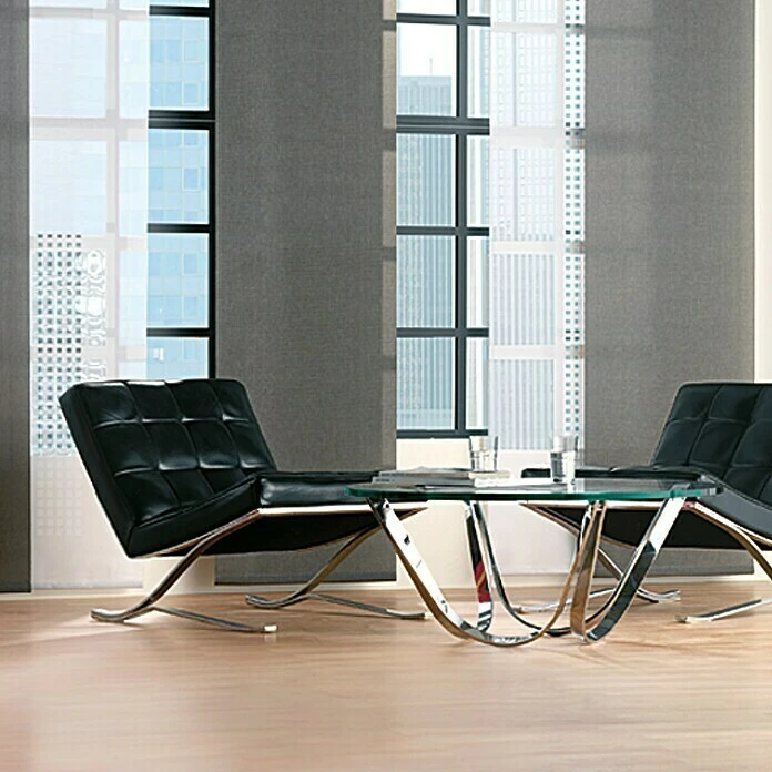 BAUHAUS Expo Ambiente Flächenvorhang Cool 60 X 300 Cm, Grau, 100 % Polyester 5 BAUHAUS Expo Ambiente Flächenvorhang Cool 60 X 300 Cm, Grau, 100 % Polyester – Bild 3