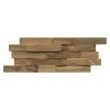 BAUHAUS Indo Holzpaneel 3D Wall Nature Teak, 500 X 200 X 10 Mm, 10 Paneele -BAUHAUS Shop 12 2109