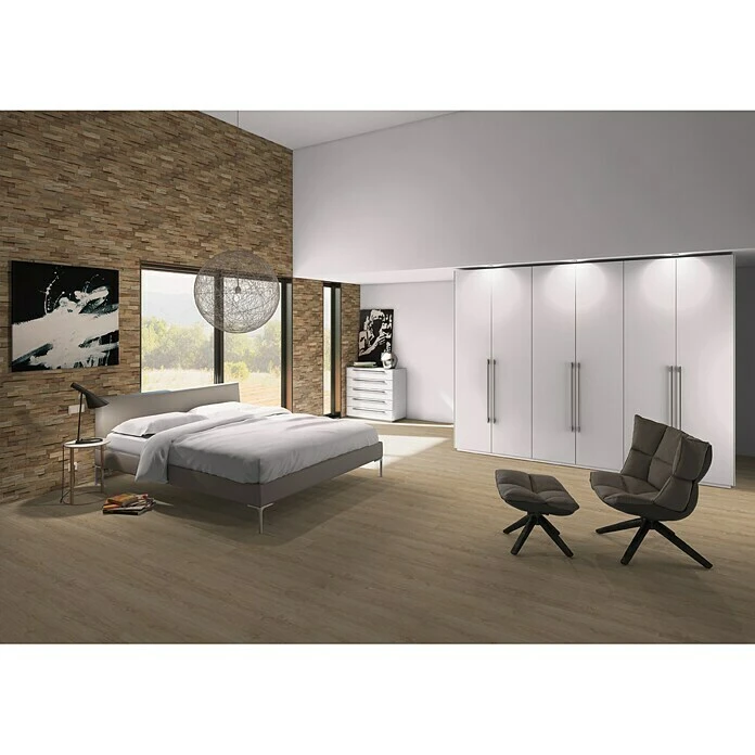 BAUHAUS Indo Holzpaneel 3D Wall Nature Teak, 500 X 200 X 10 Mm, 10 Paneele 5 BAUHAUS Indo Holzpaneel 3D Wall Nature Teak, 500 X 200 X 10 Mm, 10 Paneele – Bild 3