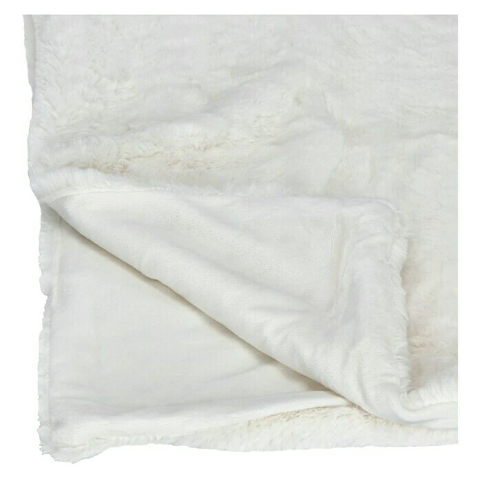 BAUHAUS Decke Happy Elfenbein, 200 X 150 Cm, 100 % Polyester 5 BAUHAUS Decke Happy Elfenbein, 200 X 150 Cm, 100 % Polyester – Bild 3