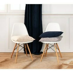 BAUHAUS Elbersdrucke Schlaufenbandschal Cord Blau, 100% Polyester -BAUHAUS Shop 12 24