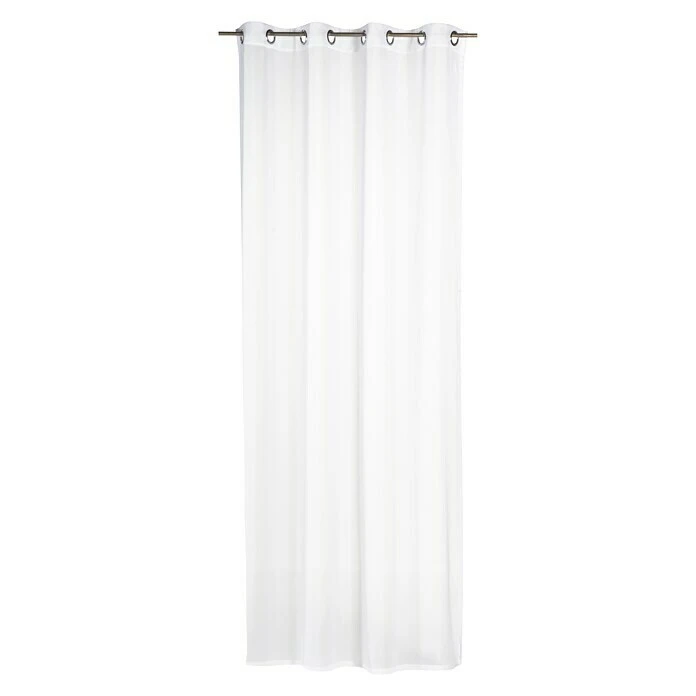 BAUHAUS Elbersdrucke Ösenschal Feel Good Weiß, 140 X 255 Cm, 100 % Polyester 3 BAUHAUS Elbersdrucke Ösenschal Feel Good Weiß, 140 X 255 Cm, 100 % Polyester