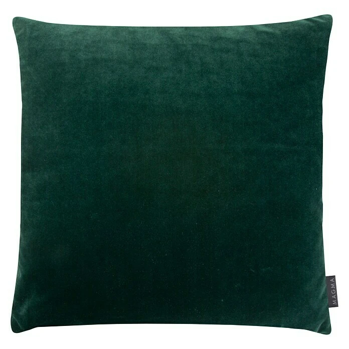 BAUHAUS Kissen Wendekissen Samt Grün, 50 X 50 Cm, 100 % Polyester 3 BAUHAUS Kissen Wendekissen Samt Grün, 50 X 50 Cm, 100 % Polyester