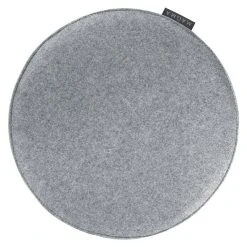 BAUHAUS Sitzkissen Rund Carl Ø X H: 35 X 2 Cm, Grau, 100 % Polyester