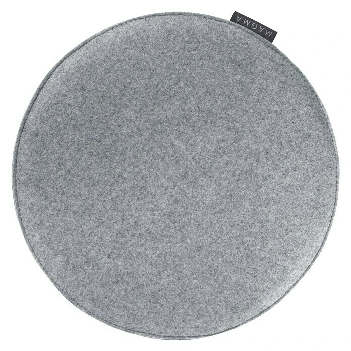 BAUHAUS Sitzkissen Rund Carl Ø X H: 35 X 2 Cm, Grau, 100 % Polyester 3 BAUHAUS Sitzkissen Rund Carl Ø X H: 35 X 2 Cm, Grau, 100 % Polyester