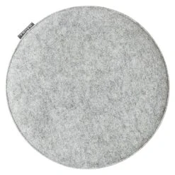 Alternative view of BAUHAUS Sitzkissen Rund Carl Ø X H: 35 X 2 Cm, Grau, 100 % Polyester