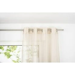 BAUHAUS Ösenschal Soft B X H: 135 X 245 Cm, 100 % Polyester, Sand