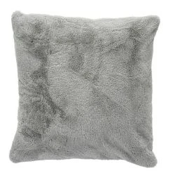 BAUHAUS Kissen Happy Silber, 48 X 48 Cm, 100 % Polyester