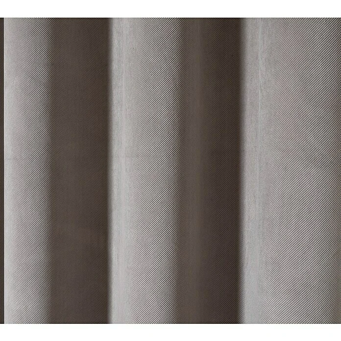 BAUHAUS Elbersdrucke Ösenschal Cosy Grau, 100% Polyester 4 BAUHAUS Elbersdrucke Ösenschal Cosy Grau, 100% Polyester – Bild 2