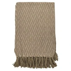 BAUHAUS Decke Graffiti Alum, 170 X 130 Cm, 100 % Baumwolle