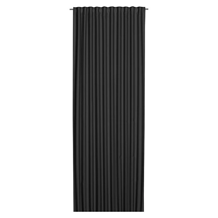 BAUHAUS Elbersdrucke Verdunkelungsvorhang Midnight 140 X 255 Cm, 100 % Polyester, Schwarz 6 BAUHAUS Elbersdrucke Verdunkelungsvorhang Midnight 140 X 255 Cm, 100 % Polyester, Schwarz – Bild 4
