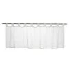 BAUHAUS Elbersdrucke Bistrogardine Basic 140 X 48 Cm, 100 % Polyester, Uni, Weiß -BAUHAUS Shop 12 302