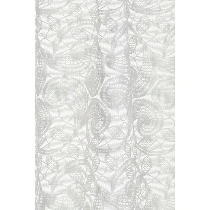BAUHAUS Elbersdrucke Bistrogardine Duchesse 160 X 45 Cm, 100 % Polyester, Floral, Weiß 4 BAUHAUS Elbersdrucke Bistrogardine Duchesse 160 X 45 Cm, 100 % Polyester, Floral, Weiß – Bild 2