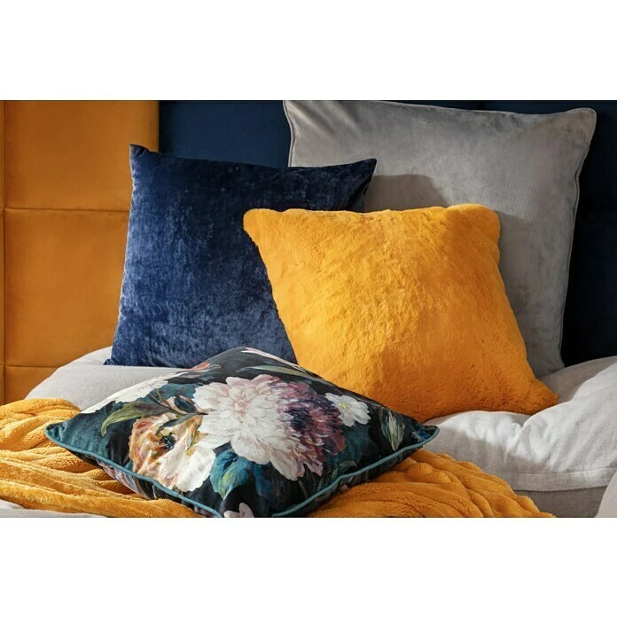 BAUHAUS Kissen Sky Insignia Blue, 45 X 45 Cm, 100 % Polyester 4 BAUHAUS Kissen Sky Insignia Blue, 45 X 45 Cm, 100 % Polyester – Bild 2