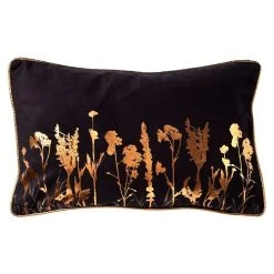 BAUHAUS Kissen Dali Raven, 50 X 30 Cm, 100 % Polyester