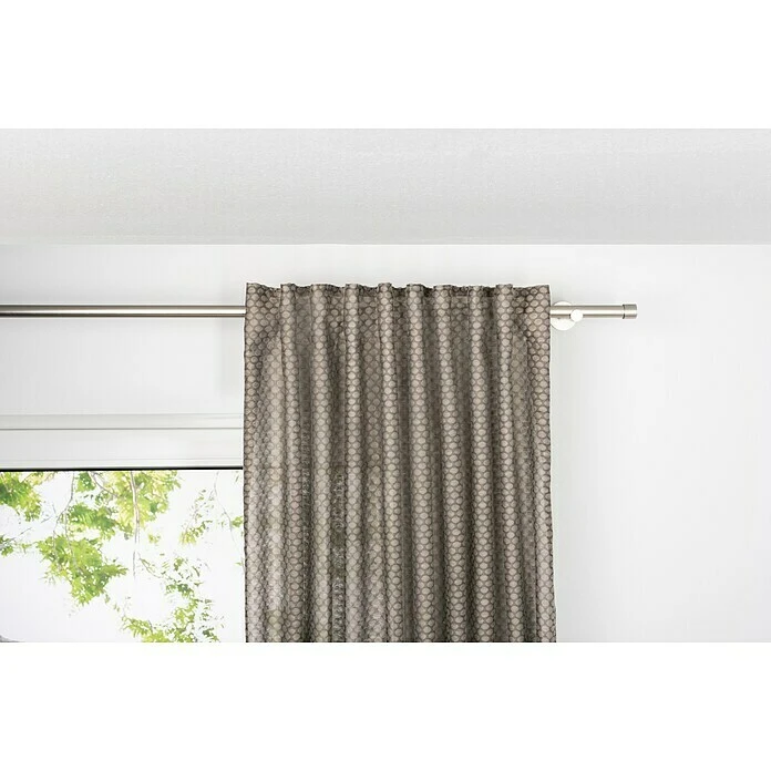 BAUHAUS Schlaufenschal Dot B X H: 135 X 245 Cm, 100 % Polyester, Taupe 4 BAUHAUS Schlaufenschal Dot B X H: 135 X 245 Cm, 100 % Polyester, Taupe – Bild 2