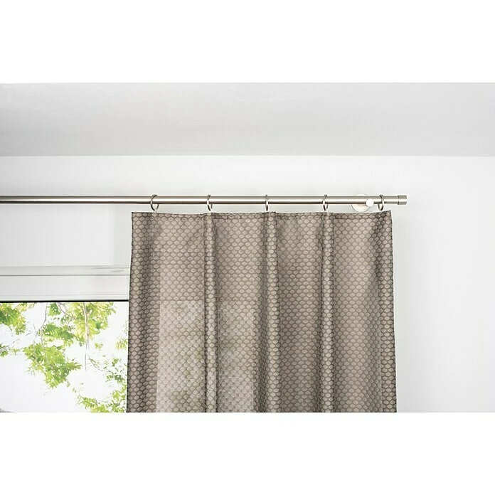 BAUHAUS Schlaufenschal Dot B X H: 135 X 245 Cm, 100 % Polyester, Taupe 5 BAUHAUS Schlaufenschal Dot B X H: 135 X 245 Cm, 100 % Polyester, Taupe – Bild 3