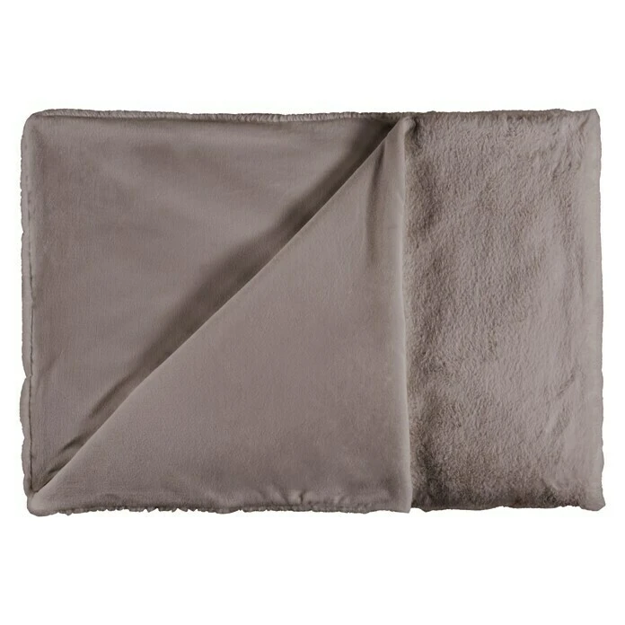 BAUHAUS Decke Happy Taupe, 200 X 150 Cm, 100 % Polyester 3 BAUHAUS Decke Happy Taupe, 200 X 150 Cm, 100 % Polyester