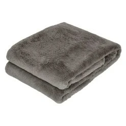 Alternative view of BAUHAUS Decke Happy Taupe, 200 X 150 Cm, 100 % Polyester