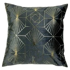 BAUHAUS Kissen Markus Charcoal Grey, 45 X 45 Cm, 100 % Polyester