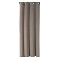 BAUHAUS Elbersdrucke Verdunkelungsvorhang Odeon 140 X 255 Cm, 100 % Polyester, Taupe